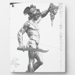 Perseus mit dem Leiter der Medusa Fotoplatte