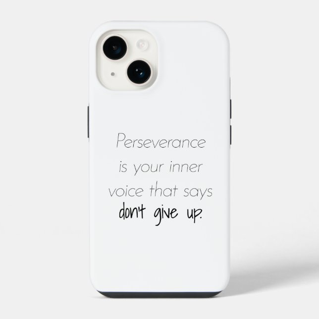 Perseverance iPhone-Hülle iPhone 14 Hülle (Rückseite)