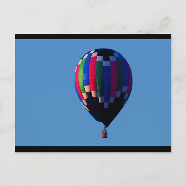 Pershing Balloon Derby 2009 Postkarte (Vorderseite)