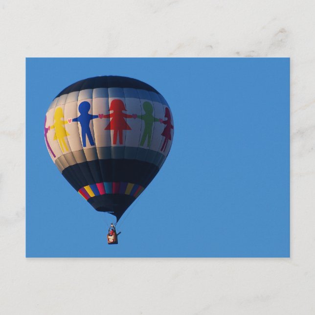 Pershing Balloon Derby 2009 Postkarte (Vorderseite)