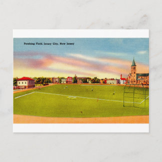 Pershing Field, Jersey City, New Jersey Postkarte