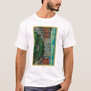 Pershing Quadrat, das Los Angeles zeigt T-Shirt