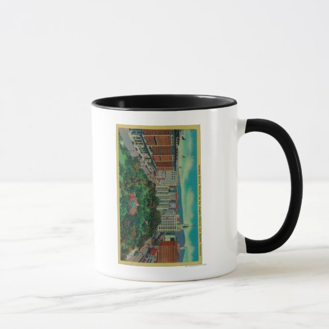 Pershing Square zeigt Los Angeles Tasse (Rechts)