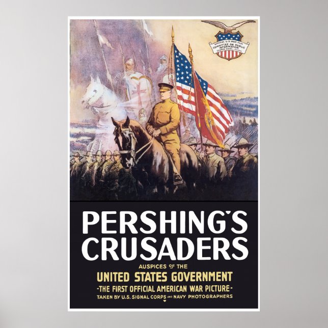 Pershing's Kreuzfahrer — Grenze Poster (Vorne)