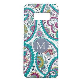 Persian Boteh Paisley Pattern Monogram Samssung C iPhone 16 Hülle