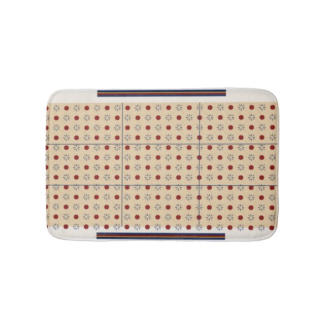 Persian Carpet Pattern  Badematte (Vorderseite)