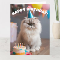 Persian Cat Birthday Party