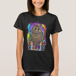 Persian Cat Hip Hop 90s Rap Music T-Shirt
