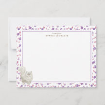Persian Cat Personalisiert Stationery