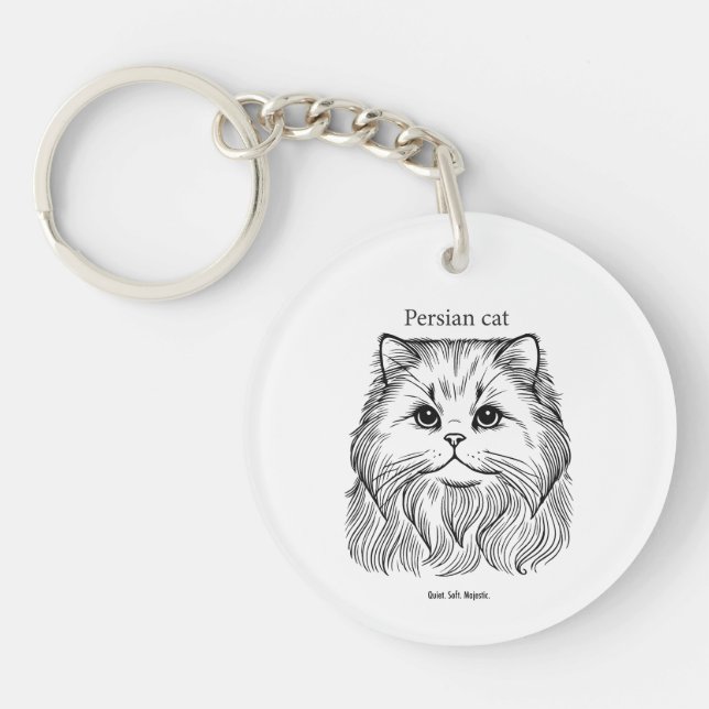 Persian Cat Portrait (Devant)
