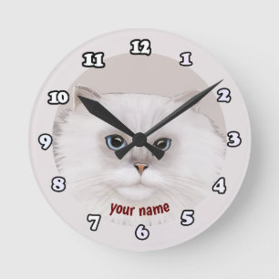 Persian Cat Rondo Uhr