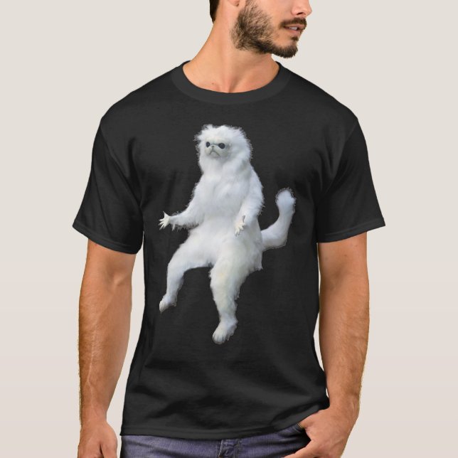 Persian Cat Room Guardian Meme Classic T-Shirt (Vorderseite)