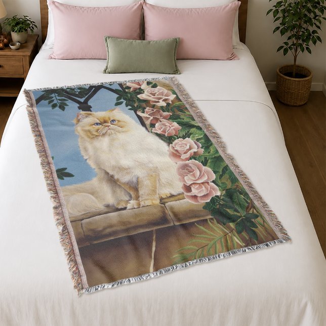 Persian Cat Rose Dryad Decke (Von Creator hochgeladen)
