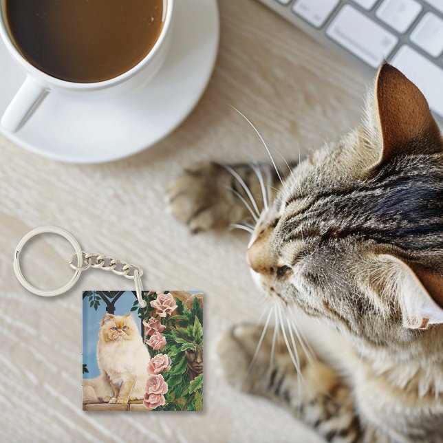 Persian Cat Rose Dryad Schlüsselanhänger (Von Creator hochgeladen)