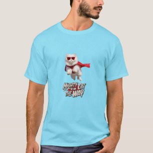 Persian Cat Superhero T-Shirt