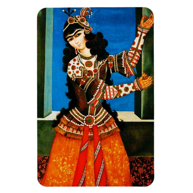 Persian Dancing Girl Magnet (Vertikal)