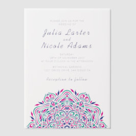 Persian Jewel Arch Ordinate Mandala Wedding