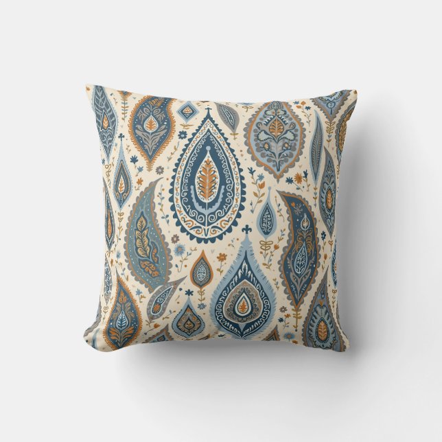 Persian Jewel Blue Cushion Kissen (Vorderseite)