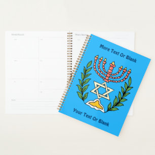 Persian Magen David Menorah