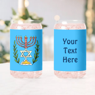 Persian Magen David Menorah Dosenglas
