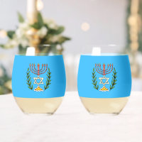 Persian Magen David Menorah