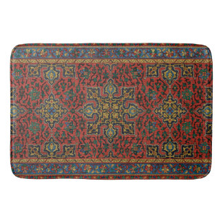 Persian Rug Carpet Red Blue Classic Badematte
