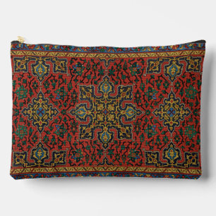Persian Rug Carpet Red Blue Classic Zubehörtasche