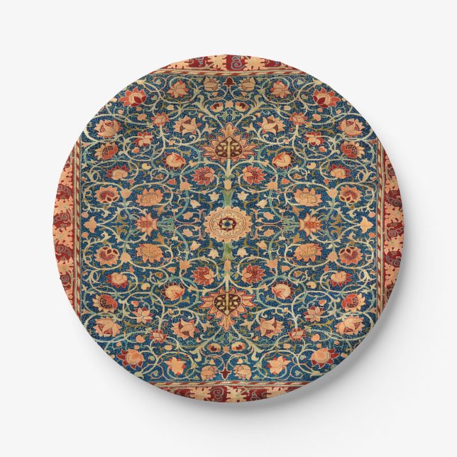 Persian Rug Design Pappteller (Vorderseite)