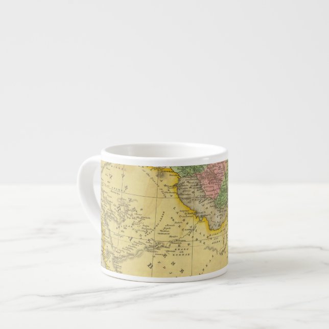 Persien Arabien Espressotasse (Vorderseite Links)