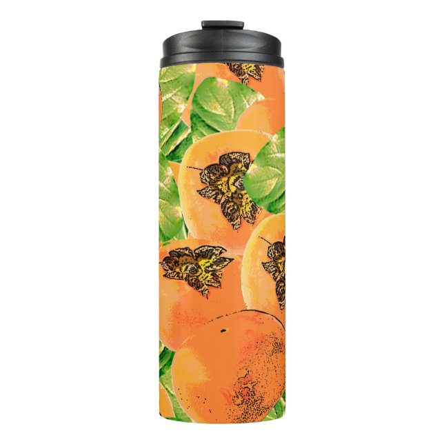 Persimmon (Kaki) Thermosbecher (Vorderseite)