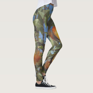Persimmon Obstbaum Schönes Original Kunstwerk Leggings