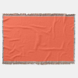 Persimmon Orange Solid Color | Classic | elegant Decke