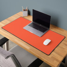 Persimmon Orange Solid Color | Classic | elegant