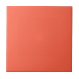 Persimmon Solid Color | Classic | elegant Fliese
