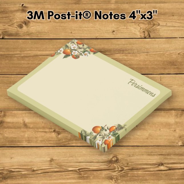 Persimmonen Post-it Klebezettel (Von Creator hochgeladen)