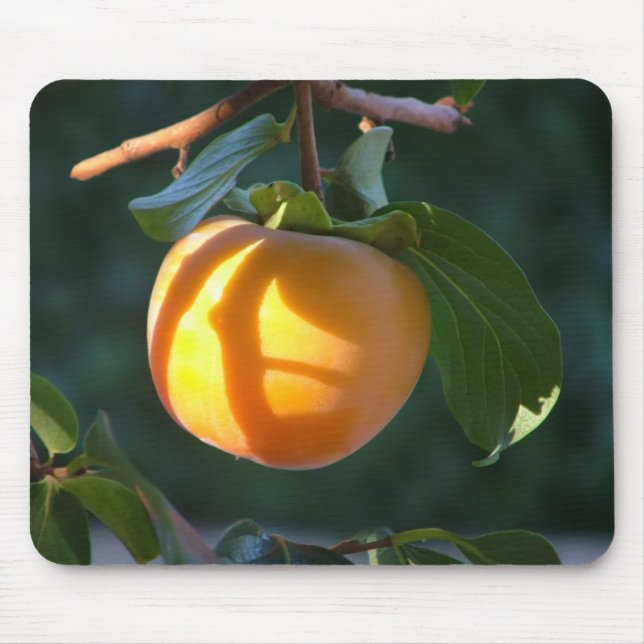 Persimonefrucht Mousepad (Vorne)
