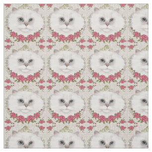 Persische Cat-Rose Stoff