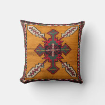 Persische Eleganz: Handgefertigte gelbe Kilim-Kiss