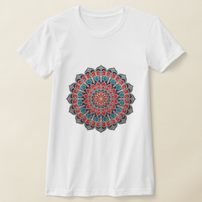 Persische Emaille-Kunst (Minakari) – T-Shirt (Ablage )