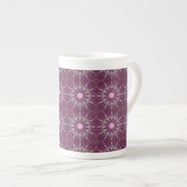 Persische Flieder-Tasse - Knochen-China Prozellantasse