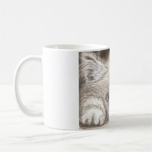 Persische Himalajakätzchen-/Katzen-Kaffee-Tasse Kaffeetasse