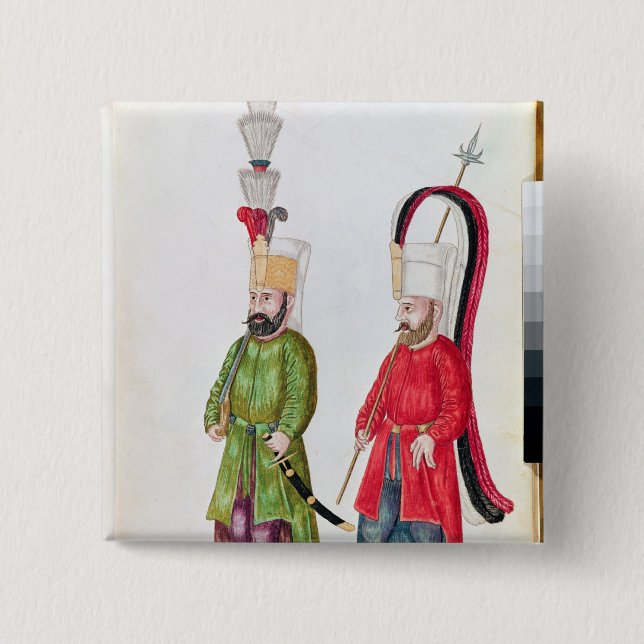 Persische Janissaries, 1513 Button (Vorderseite)