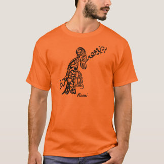 Persische Kalligraphie von Rumi Gedicht "alter T-Shirt