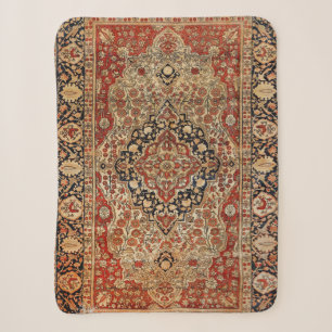 Persische Kashan-Burnt-Gelb  Sherpadecke