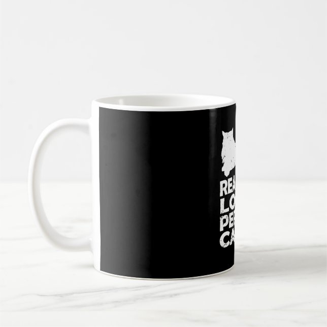 Persische Katze - echte Männer Liebe persische Kat Kaffeetasse (Links)