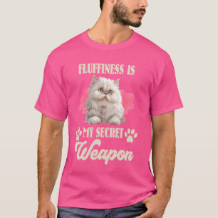 Persische KatzenFLUFFINESS IST MEIN GEHEIMNIS WAAP T-Shirt