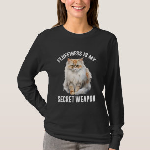 Persische KatzenFLUFFINESS IST MEIN GEHEIMNIS WAAP T-Shirt