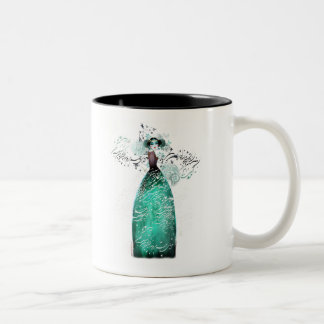 Persische Mädchen-Tasse Zweifarbige Tasse