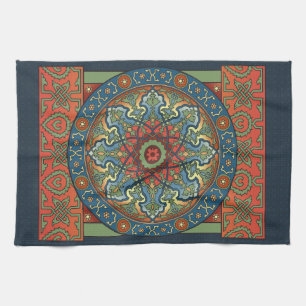 Persische Mandala Küchentuch