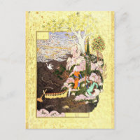 Persische Miniatur: Salaman & Absal